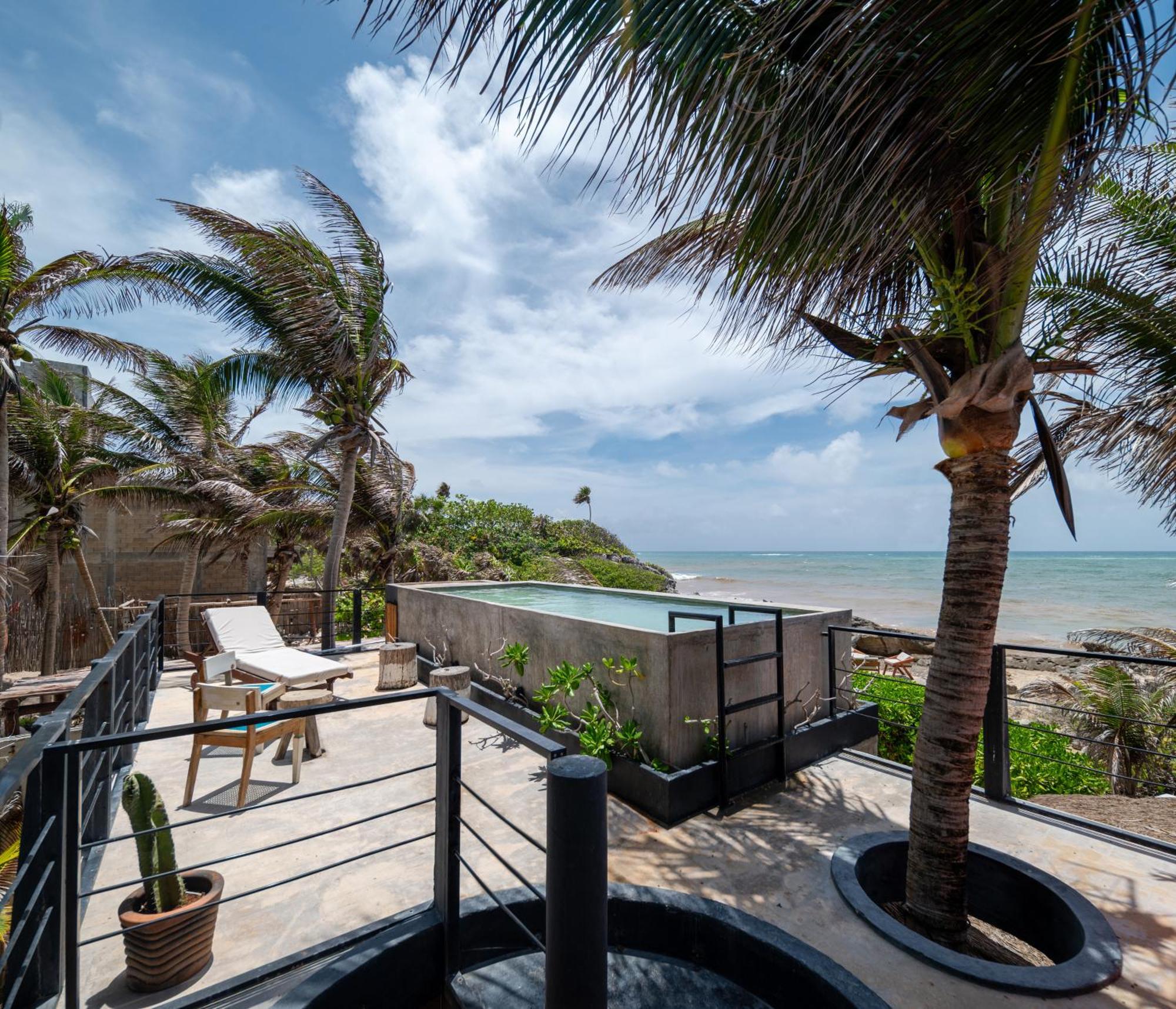 Tropicalito Villa On The Beach 图卢姆 外观 照片